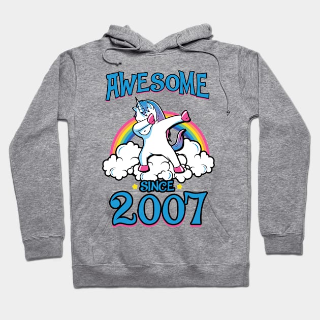 Awesome since 2007 Hoodie by KsuAnn